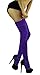 ToBeInStyle Women's Long Schoolgirl Stockings (Purple)