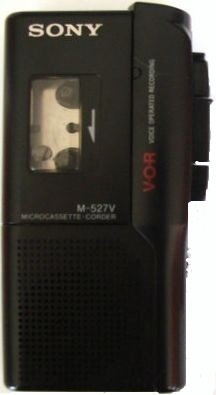 Sony-Pressman-Micro-Cassette-Recorder-M-527v