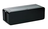 Gloriest Universal Cable Box,New Version Sturdy PS+ABS Cable Management Box Wire Organizer Storage Box For Anti-Dust,Making Your Home,Desk,TV Computer & USB Hub