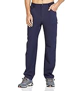 NORTHYARD Men's Outdoor Hiking Pants Quick Dry Cargo Pants Stretch Water Resistant Pants with Zip...