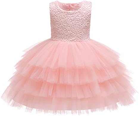 Baby Girls Tutu Dress Sleeveless Infant Toddler Girls Tulle Dress