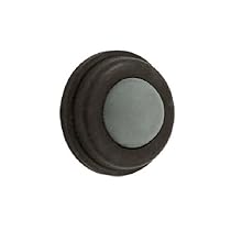 Deltana WB100U10B 1-Inch Diameter Solid Brass Flush Bumper