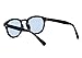 Bestum Retro Inspired Sunglasses With Rivets Tinted Lens UV400 (Black, Light blue)