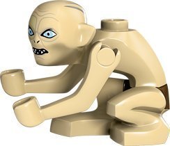 LEGO The Hobbit Gollum Minifigure Narrow Eyes (2012) by Lego