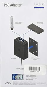 Ubiquiti POE-24-24W-G Passive PoE Adapter EU 24V 1A 24W .esd prot view 3