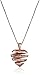 Amazon Collection Sterling Silver Rose Gold Flashed 