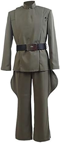 GOTEDDY Imperial Officer Costume Men Halloween Cosplay Green Uniform Outfit (M)