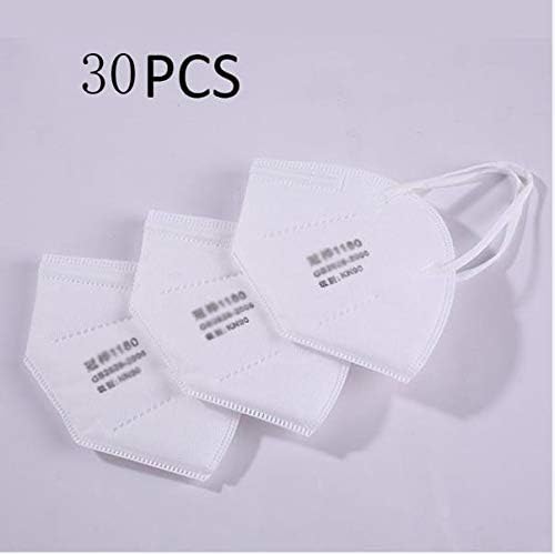GPFDM 30PCS Mask Dust Face Mask, 3M Particulate Respirator, N95, Smoke, Dust, Grinding, Sanding, Sawing, Sweeping