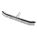 Milliard 18 inch Heavy Duty Combo Nylon and Stainless Steel Wire Pool Brush - Hybrid Swimming Brush Extra-Wide