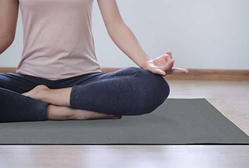 Native-Fab-Non-Slip-Yoga-Rug-Mat-Cotton-Large-60x182-Centimeter-Gym-Fitness-Workout-Mat-for-Hot-Yoga-Pilates-Power-Yoga