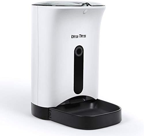 VENBON 4.3 L Automatic Pet Feeder for Dogs & Cats, Voice Recorder Pet Feeder With Timer Programmable, Dry Dog or Cat Food Dispenser