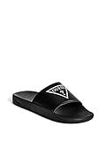 GUESS Factory Men's Isak Logo Slide Sandals