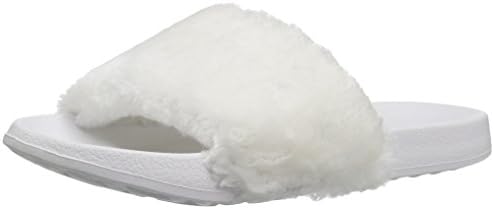 skechers fuzzy slides