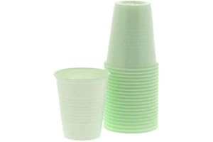 55DENTAL 200 Dental Cups - Premium Plastic Dental Cups - Plastic Disposable Medical Dental Cup - Sturdy and Durable Drinking Cups - Disposable Dental cups for Medical Dental Drinking MouthWashing