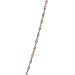 Bling Jewelry Thin Singapore Link Chain 1.5 MM 020 Gauge for Women Necklace Rose Gold Plated .925 Sterling Silver Made in Italy 18 Inch