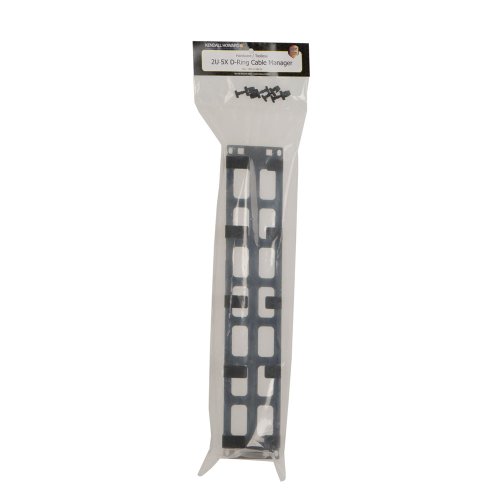 D Ring Cable Manager Size: 2U 1903-3-100-02