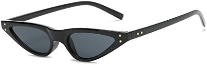 TIANYESY ROYAL GIRL Vintage Retro Cat Eye Sunglasses For Women Small Designer Shades Glasses Multiple Colour (Black)