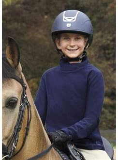 Riding Sport Girls' Wrap Turtleneck Fleece Top