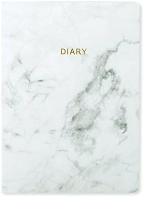 Marbleous WTV A5 Mid Year Diary 2018-19 White