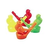 Rhode Island Novelty 2.5-Inch Water Bird Warbler, Bright Assorted Colors (12-Units)