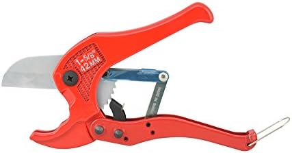 PVC Pipe &amp; Tube Cutter Ratcheting , Heavy Duty cutter up to 1-5/8".42 mm