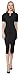 Marycrafts Women's Pencil Midi Dress for Formal Work Office Business