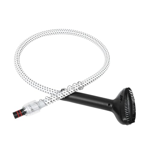 RORPOIR Replacement Steam Hose with Metal Head Brush Attachment for Garment Steamers Leak Prevention Easy Installation for Wide Compatibility Clothes Steaming