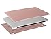 MOSISO Plastic Hard Case & Keyboard Cover & Screen Protector Compatible with MacBook Air 11 Inch, Pure Light Pink Gold