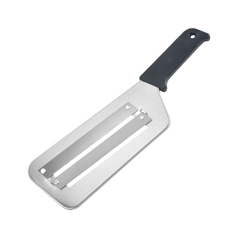 Stainless Steel Handheld Vegetable Chopper - Chip Cutter, Fruit Slicer, Cooking Hand Tool for Carrots, Potatoes, Salad