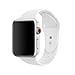 AdMaster Silicone Compatible for Apple Watch Band and Replacement Sport iwatch Accessories Bands Series 3 2 1 White 38mm S/M