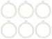 12 pk Bormioli Rocco Fido Italian Glass Storage Canning Replacement Gaskets