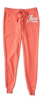 Aeropostale Women's Aero Logo Jogger Sweatpants Xs Coral Fusion