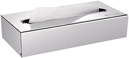 MLYSG Grossman 304 stainless steel tray removable facial tissue box toilet paper holder tissue box Hotel Restaurant , yellow