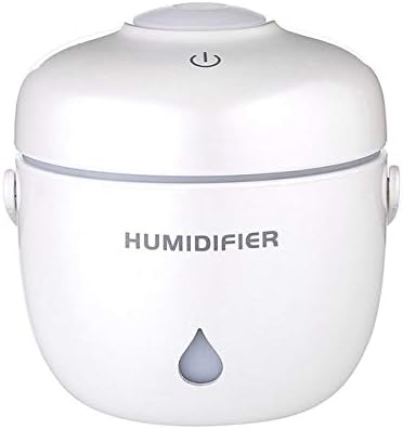 Rice Cooker Led Glowing Air Aroma Humidifier Oil Diffuser Aromatherapy Electric Aromatherapy Essential Oil ARO 230Ml White