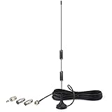 Bingfu FM Antenna Magnetic Base FM Radio Antenna for Denon Pioneer Onkyo Yamaha Marantz Sherwood Indoor Digital HD Radio FM Radio Bluetooth Stereo Receiver AV Audio Vedio Home Theater Receiver Tuner