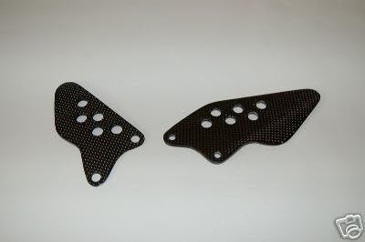 New Kawasaki 2004 2005 ZX10 ZX-10R ZX10R Carbon Fiber Heel Guard Plate Cover