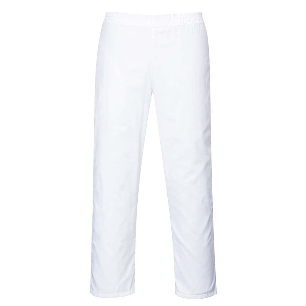 Portwest 2208WHRM Bakers Trouser, White, M