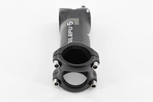 QILEFU matte alloy carbon fibre bicycle stem hollow out MTB parts 31.890/100/110/120mm (120mm)