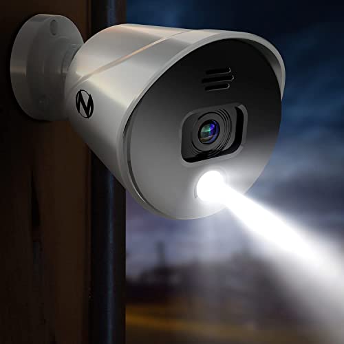 Night Owl 8 Channel 4K Bluetooth DVR with 1TB Hard Drive and 4 Wired 4K Spotlight Cameras with Audio Alerts and Sirens