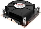 Akasa AK- CPU Cooler Low Profile 1U LGA 1700 Socket view 3