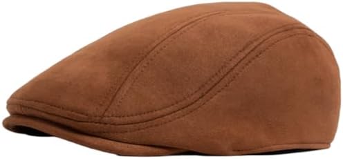 Classic 8 Panel Wool Tweed Newsboy Gatsby Ivy Cap Golf Cabbie