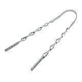 Sissy Bar Flat Twisted, Sizes (Chrome, for 20