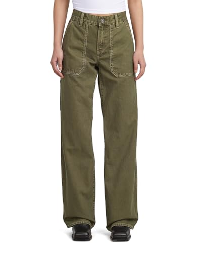 G-STAR Jeans Judee Carpenter Loose para Mujer, Beige (faded wren gd D23590-D491-H783), 28W / 28L