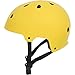 Yellow Jacket Certified Skateboard Helmet Certified Impact Resistance Ventilation Multi-Sport, Cycling, Skateboarding, Scooter, Longboard Helmet for Kids, Youth, Men, Women (Yellow Jacket, X-Small)