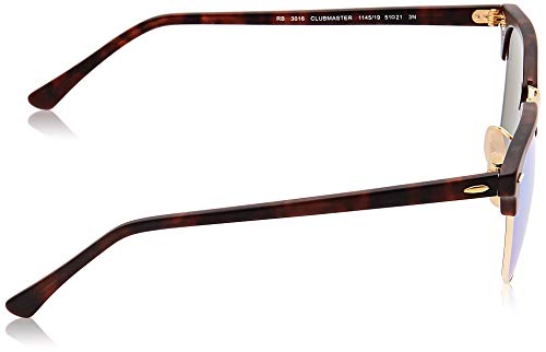 Ray-Ban-unisex-adult-Rb3016-Clubmaster-Square-Sunglasses-Square-Sunglasses