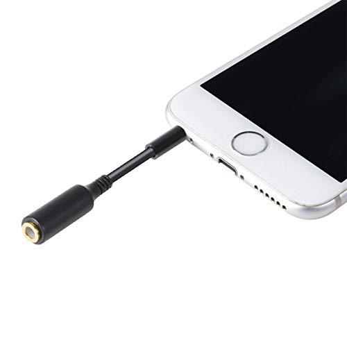 2 Pack Headset Audio Jack Extender, 3.5mm Gold Plated Headphone Audio Jack Extension Adapter for Battery Charger Case, Power Case, Juice Pack for Smartphones, Tablets, Credit Card Readers 3inch - Thumbnail 4