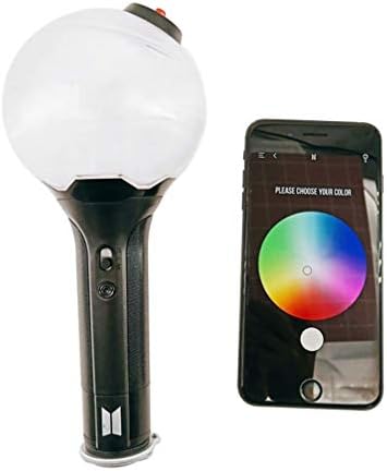 Bluetooth Version to The app Kpop BTS Bangtan Boys Army Bomb Light Stick Version 3 Limited Lightstick Gift Concert Lamp (Bluetooth)