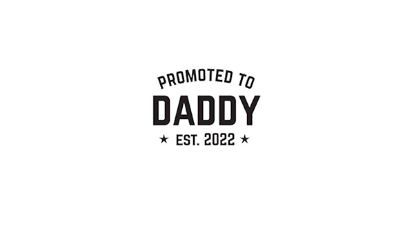 Amazon.com: Promoted To Daddy Est. 2022: Promoted To Daddy Est. 2022 - Funny Notebook To Husband From Pregnant Wife Or Girlfriend! Cute Doodle Diary Book Gift For ... Man From Soon To