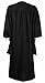 GraduationMall Unisex Economy Master Graduation Gown Black X-Large 54(5'9
