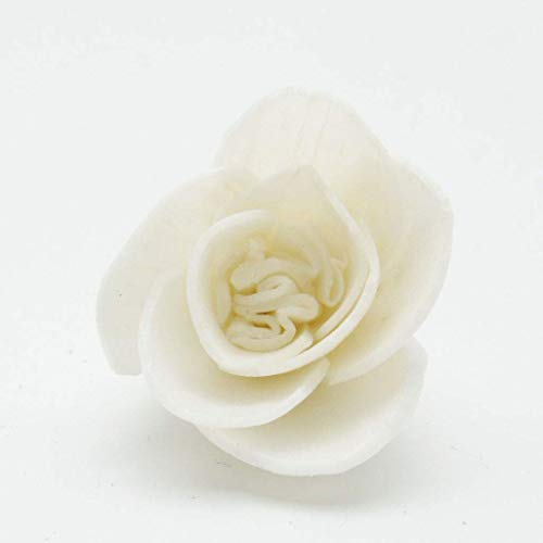 Plawanature Set of 20 Miniature Rose 1" Sola Flower with Reed Diffuser Replacement for Home Fragrance.
